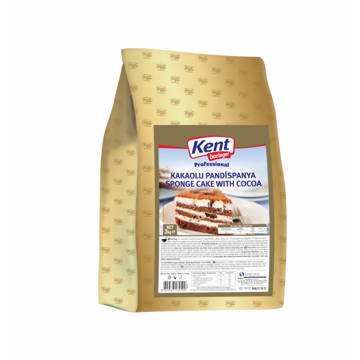 Kent Boringer Επαγγελματικό Παντεσπάνι με Κακάο - 4 x 3kg.